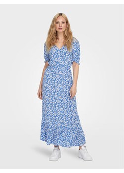 ONLY Sukienka letnia Chianti 15270519 Niebieski Regular Fit ze sklepu MODIVO w kategorii Sukienki - zdjęcie 170887382