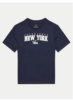 Jack&Jones Junior T-Shirt Cory 12249670 Granatowy Loose Fit ze sklepu MODIVO w kategorii T-shirty chłopięce - zdjęcie 170887534