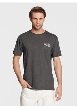 Wrangler T-Shirt WC5EGEB00 112326370 Szary Regular Fit ze sklepu MODIVO w kategorii T-shirty męskie - zdjęcie 170887703