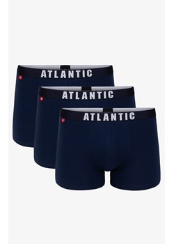 Bokserki męskie 3MH-011 3-pack, Kolor granatowy, Rozmiar M, ATLANTIC ze sklepu Primodo w kategorii Majtki męskie - zdjęcie 170888101
