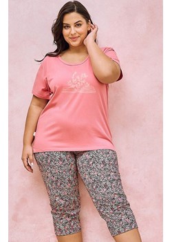 Dwuczęściowa piżama damska Amara 3171, Kolor różowy-wzór, Rozmiar XXL, Taro ze sklepu Primodo w kategorii Piżamy damskie - zdjęcie 170888373
