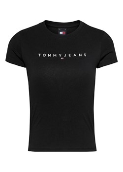 TOMMY JEANS Koszulka w kolorze czarnym ze sklepu Limango Polska w kategorii Bluzki damskie - zdjęcie 170889631
