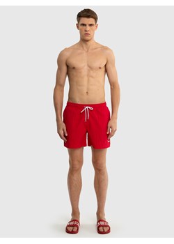 Szorty kąpielowe męskie czerwone Rafos 603 ze sklepu Big Star w kategorii Kąpielówki - zdjęcie 170889823