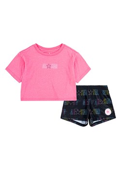 Converse 2-częściowy zestaw w kolorze różowo-czarnym ze sklepu Limango Polska w kategorii Komplety dziewczęce - zdjęcie 170890753