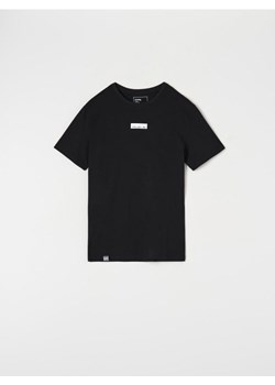 Sinsay - Koszulka bawełniana z nadrukiem - czarny ze sklepu Sinsay w kategorii T-shirty męskie - zdjęcie 170892633