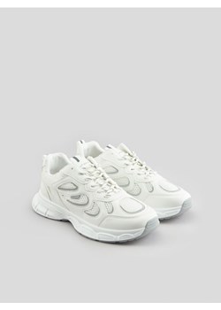 Sinsay - Sneakersy - biały ze sklepu Sinsay w kategorii Buty sportowe męskie - zdjęcie 170892713