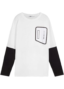 Shirt chłopięcy z efektem dwuwarstwowego, z bawełny organicznej ze sklepu bonprix w kategorii T-shirty chłopięce - zdjęcie 170893624