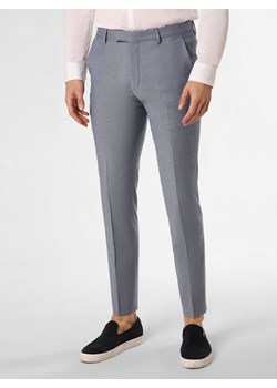 JOOP! Spodnie - Pistolet Mężczyźni Super Slim Fit Stretch jasnoniebieski wypukły wzór tkaniny ze sklepu vangraaf w kategorii Spodnie męskie - zdjęcie 170894482