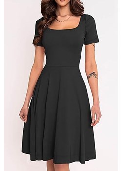 Sukienka MOLETINA BLACK ze sklepu Ivet Shop w kategorii Sukienki - zdjęcie 170894581