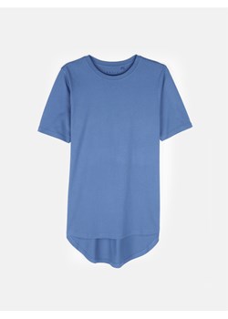 GATE Klasyczny długi t-shirt z bawełny 34 ze sklepu gateshop w kategorii Bluzki damskie - zdjęcie 170894653