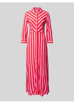Długa sukienka z listwą guzikową model ‘SAVANNA’ ze sklepu Peek&Cloppenburg  w kategorii Sukienki - zdjęcie 170894800