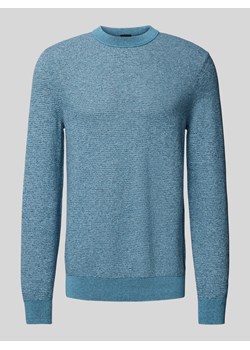 Sweter z dzianiny ze stójką ze sklepu Peek&Cloppenburg  w kategorii Swetry męskie - zdjęcie 170894912