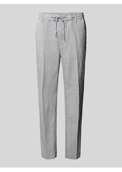 Spodnie o kroju regular fit z tunelem model ‘Kane’ ze sklepu Peek&Cloppenburg  w kategorii Spodnie męskie - zdjęcie 170894941
