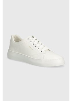 Gant sneakersy skórzane Lawill kolor biały 28531564.G29 ze sklepu ANSWEAR.com w kategorii Trampki damskie - zdjęcie 170896043