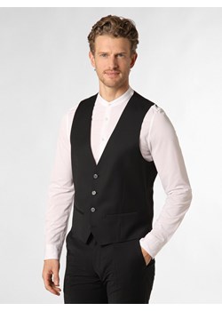 Roy Robson Męska kamizelka modułowa Mężczyźni Regular Fit czarny jednolity ze sklepu vangraaf w kategorii Kamizelki męskie - zdjęcie 170896473