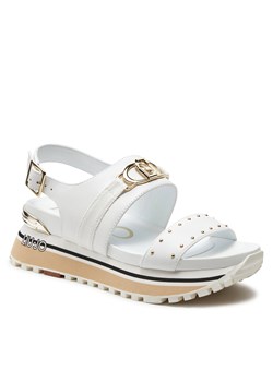 Sandały Liu Jo Maxi Wonder Sandal 27 BA4107 P0102 White 01111 ze sklepu eobuwie.pl w kategorii Sandały damskie - zdjęcie 170897462