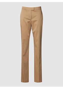 Spodnie materiałowe o kroju regular fit w kant model ‘Temartha’ ze sklepu Peek&Cloppenburg  w kategorii Spodnie damskie - zdjęcie 170897863