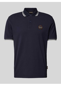 Koszulka polo o kroju regular fit z naszywką logo model ‘MACAS’ ze sklepu Peek&Cloppenburg  w kategorii T-shirty męskie - zdjęcie 170898093