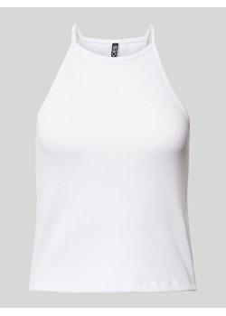 Top z efektem prążkowania model ‘OSTINA’ ze sklepu Peek&Cloppenburg  w kategorii Bluzki damskie - zdjęcie 170898252