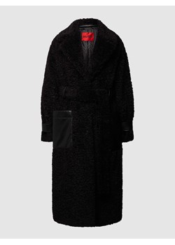 Płaszcz z imitacji futra model ‘Mivena’ ze sklepu Peek&Cloppenburg  w kategorii Płaszcze damskie - zdjęcie 170898253