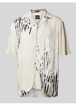 Koszula casualowa o kroju regular fit ze wzorem na całej powierzchni ze sklepu Peek&Cloppenburg  w kategorii Koszule męskie - zdjęcie 170898294