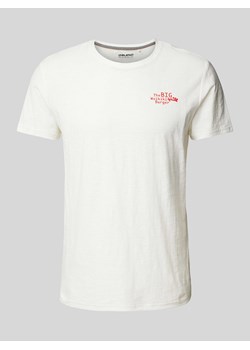 T-shirt z nadrukiem z motywem i napisem z tyłu ze sklepu Peek&Cloppenburg  w kategorii T-shirty męskie - zdjęcie 170898301