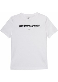 Koszulka chłopięca 4FJWSS24TTSHM1114 4F ze sklepu SPORT-SHOP.pl w kategorii T-shirty chłopięce - zdjęcie 170898701