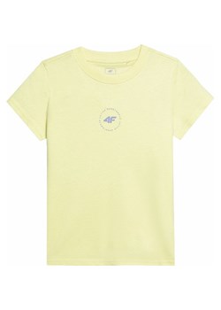 Koszulka dziewczęca 4FJWSS24TTSHF1111 4F ze sklepu SPORT-SHOP.pl w kategorii Bluzki dziewczęce - zdjęcie 170899124