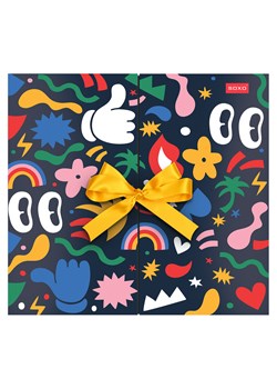 Gift box kolorowymi skarpetkami Zestaw 12x Skarpetki męskie damskie SOXO ze sklepu Sklep SOXO w kategorii Skarpetki męskie - zdjęcie 170903061