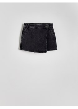 Reserved - Jeansowe spódnico-szorty - szary ze sklepu Reserved w kategorii Szorty - zdjęcie 170904042