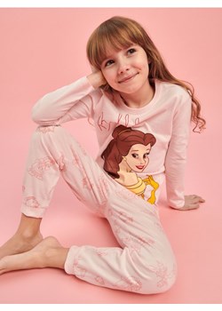 Sinsay - Piżama Piękna i Bestia - różowy ze sklepu Sinsay w kategorii Piżamy dziecięce - zdjęcie 170904494