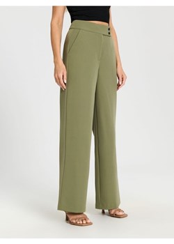 Sinsay - Spodnie eleganckie - khaki ze sklepu Sinsay w kategorii Spodnie damskie - zdjęcie 170904501