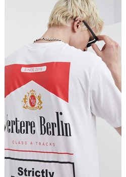 Vertere Berlin t-shirt bawełniany kolor biały z nadrukiem VER T194 ze sklepu ANSWEAR.com w kategorii T-shirty męskie - zdjęcie 170905230