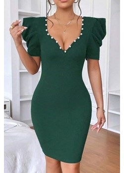 Sukienka VENDENA GREEN ze sklepu Ivet Shop w kategorii Sukienki - zdjęcie 170905494