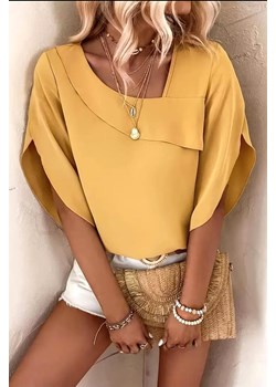 Bluzka SOLERDA YELLOW ze sklepu Ivet Shop w kategorii Bluzki damskie - zdjęcie 170905502
