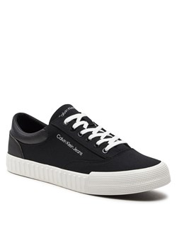 Sneakersy Calvin Klein Jeans Skater Vulc Low Laceup Mix In Dc YM0YM00903 Black/Bright White 0GM ze sklepu eobuwie.pl w kategorii Trampki męskie - zdjęcie 170910520
