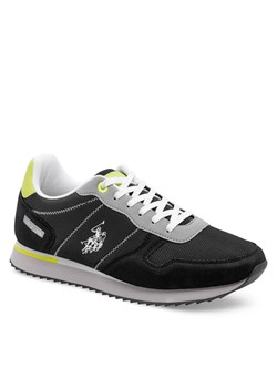 Sneakersy U.S. Polo Assn. ALTENA001A Green/Black ze sklepu eobuwie.pl w kategorii Buty sportowe męskie - zdjęcie 170910640