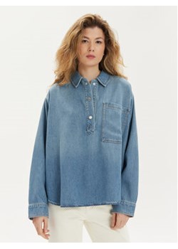 s.Oliver Koszula jeansowa 2140995 Niebieski Loose Fit ze sklepu MODIVO w kategorii Koszule damskie - zdjęcie 170911171