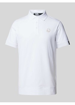 Koszulka polo z nadrukiem z logo ze sklepu Peek&Cloppenburg  w kategorii T-shirty męskie - zdjęcie 170913522