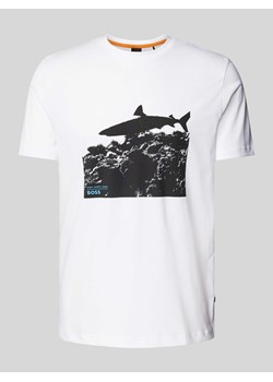 T-shirt z nadrukowanym motywem ze sklepu Peek&Cloppenburg  w kategorii T-shirty męskie - zdjęcie 170913720