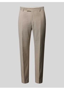 Spodnie do garnituru o kroju slim fit z kieszeniami z tyłu ze sklepu Peek&Cloppenburg  w kategorii Spodnie męskie - zdjęcie 170913731