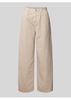 Spodnie z szeroką nogawką model ‘JENS’ ze sklepu Peek&Cloppenburg  w kategorii Spodnie damskie - zdjęcie 170913740