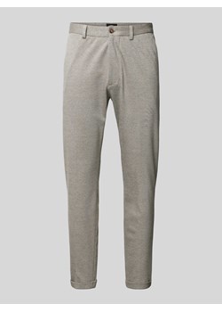 Spodnie zapinane na haftkę i zamek błyskawiczny model ‘CIBODO’ ze sklepu Peek&Cloppenburg  w kategorii Spodnie męskie - zdjęcie 170913840