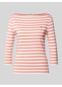 Bluzka z długim rękawem i dekoltem w łódkę model ‘NEW CODY’ ze sklepu Peek&Cloppenburg  w kategorii Bluzki damskie - zdjęcie 170913882