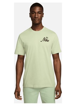 Męski T-shirt do golfa Nike - Zieleń ze sklepu Nike poland w kategorii T-shirty męskie - zdjęcie 170913914