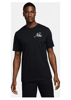 Męski T-shirt do golfa Nike - Czerń ze sklepu Nike poland w kategorii T-shirty męskie - zdjęcie 170913933