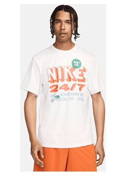 Męska koszulka z krótkim rękawem do fitnessu Dri-FIT UV Nike Hyverse - Biel ze sklepu Nike poland w kategorii T-shirty męskie - zdjęcie 170913950