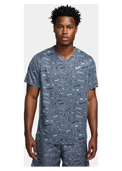 Męska koszulka do tenisa Dri-FIT NikeCourt Victory - Niebieski ze sklepu Nike poland w kategorii T-shirty męskie - zdjęcie 170913963