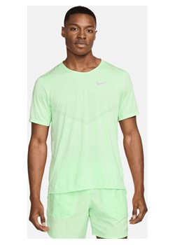 Męska koszulka z krótkim rękawem do biegania Dri-FIT Nike Rise 365 - Zieleń ze sklepu Nike poland w kategorii T-shirty męskie - zdjęcie 170914034