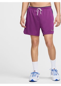 Męskie spodenki do biegania z wszytą bielizną Dri-FIT Nike Track Club 13 cm - Fiolet ze sklepu Nike poland w kategorii Spodenki męskie - zdjęcie 170914042